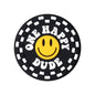 Silicone Focal Beads Cartoon Smiley Face Bold Black Background 20pcs 4