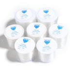 Transparent Crystal Elastic Cord Polyester 0.4mm-1.5mm 80m Per Roll 2