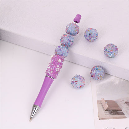 Confetti Bubblegum Beads 16mm Sweet Style Pastel Resin 10pcs 4
