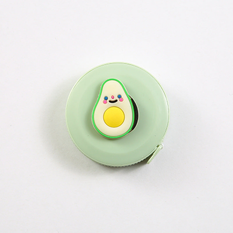 Retractable Plastic Measuring Tape Dual Metric Imperial Cute 2pcs 5cm 11
