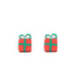 Christmas Clay Beads Polymer Colorful Snowmen Gifts Trees 100pcs 8