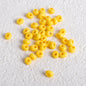Acrylic Water Drop Spacer Beads 5mm Solid Color 162pcs 18
