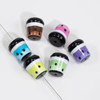 3D Bubble Tea Acrylic Beads 21mm Transparent Colorful 10pcs 2