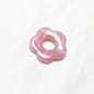 Acrylic Flower Spacer Beads 26mm Hollow Five Petal Large Hole 100pcs 11