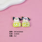 Sanrio Swiss Roll Series Resin Beads Playful Pastel Mixed 10pcs 9