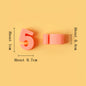 3D Number Clay Beads 10mm Colorful Polymer 200pcs 11