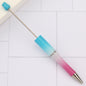 Beadable Plastic Pens 101 Colors Matte Pastel Shimmering Rainbow