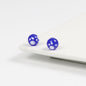 Lampwork Glass Beads Round 10mm Kitten Paws Pattern Glossy 50pcs 10