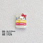 Sanrio Series Burger Resin Beads Glossy Pastel Colors 20pcs 7