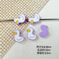 Baking Painted Duck and Strawberry Cake Metal Beads 13/10mm 20pcs 19