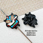 Painted Alloy Metal Beads Crayon Shin-Chan Series 10pcs 7