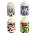 Painted Acrylic Beads 20mm Crayon Shin Chan Pattern Pencil Head 10pcs 2