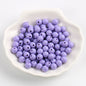 Solid Color Round Acrylic Beads 6mm Glossy Finish 600pcs 30