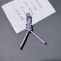 Braided PU Leather Keychain Knot Design Colorful 15cm 3pcs 13