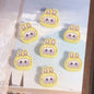 Labub Character Clay Beads 10mm Colorful Bunny Faces 200pcs 11