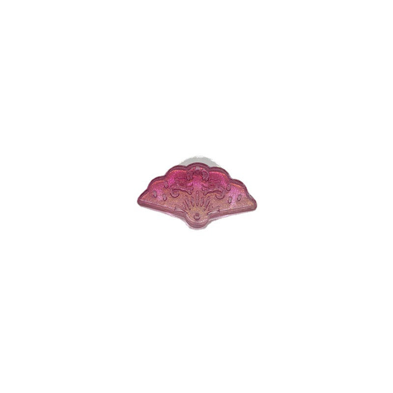 Czech Glass Beads Fan 20x35mm Transparent Mixed Colors 100pcs 5