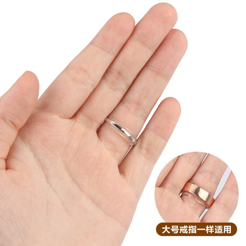 Invisible Clear TPU Ring Size Adjusters Flexible Comfortable 40pcs 3