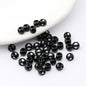 Cube Metal Beads 5mm Baking Painted Zinc Alloy 50pcs 8
