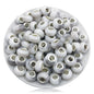 Gradient Resin Spacer Beads 13mm Matte Imitation Opal 40pcs 11