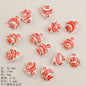 Hand Painted Fish Ceramic Beads Tropical Colorful 5pcs 7