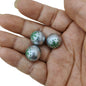 Metallic Snowflake Acrylic Beads 16mm Christmas Colors 100pcs 5