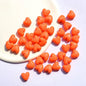 Glow Puffy Heart Acrylic Beads 11mm Colorful Glow in Dark 50pcs 12