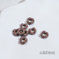 Acrylic Wavy Spacer Beads 9mm Mini Glossy Finish 100pcs 14