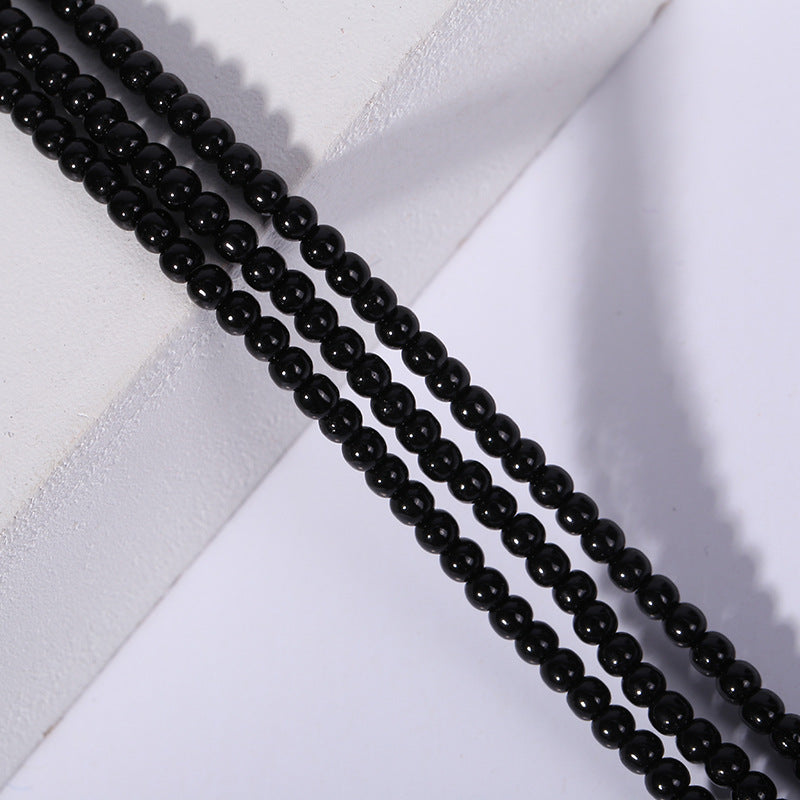 Colored Transparent Seed Glass Beads 2mm 2 Strands 400pcs 10