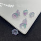 Czech Glass Beads Flower Bud 6 10mm Soft Pastel Colors 100pcs 17