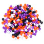 Festival Theme Pony Beads 9mm Acrylic Assorted Colors 200pcs 13