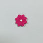 Silicone Focal Beads Flower Macaron Color Etched Petal Design 20pcs 11