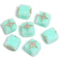 Butterfly Pentagram Cube Rhinestone Beads 22mm Vibrant Metal Embellished 5pcs 28