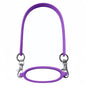 Beadable Silicone Tumbler Chain Holders Flexible Colorful PU Leather 10pcs 32