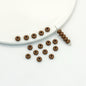 Alloy Spacer Beads 6mm Colorful Baking Painted 50pcs 19