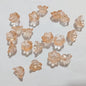 Czech Glass Beads Wind Chime Flower 12mm Pastel Glossy 100pcs 36