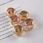 Transparent Flat Square Acrylic Beads 15mm Candy Colors 50pcs 7