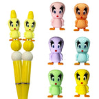 Silicone 3D Focal Beads Duck Figure Standing Pose 20pcs