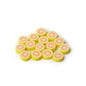 Flat Clay Beads 10mm Colorful Grapefruit Polymer 100pcs 11
