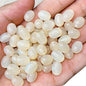 Glitter Oval Resin Beads 8mm 11mm 14mm 18mm Pink Sparkle 30pcs 13