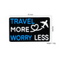Silicone Focal Beads Travel More Worry Less Rectangle Airplane 20pcs 2