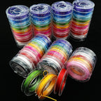 Elastic Spandex Thread 0.6mm Stretch Durable Multicolor 10pcs 10m Rolls 4