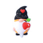 Silicone Focal Beads Writing Dwarf Holding Books Colorful Hats 20pcs 8