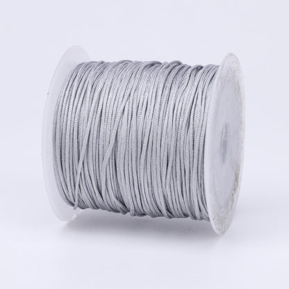 Nylon Thread 0.8mm Diameter 40m Colorful Jewelry Stringing Cord 9