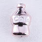 Plating Cola Bottle Acrylic Beads 19-30mm Metal Colored 20pcs 11