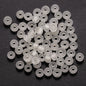 Glow In The Dark Seed Glass Beads 3mm Multicolor Stripes 1800pcs 45