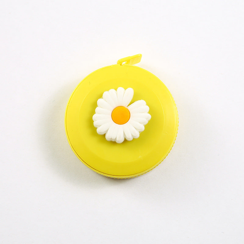 Retractable Plastic Measuring Tape Dual Metric Imperial Cute 2pcs 5cm 13