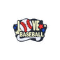 Silicone Focal Beads LA Baseball Cap Holding Ball 20pcs 10