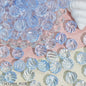 Swirl Striped Round Glass Beads 13mm Pastel Mixed Colors 50pcs 14