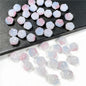 Czech Glass Beads Pumpkin 8mm x 6mm Green Jade Color 50pcs 16