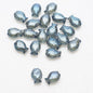 Electroplated Fish Glass Beads 10x14mm Japanese Style Perforated 30pcs 10